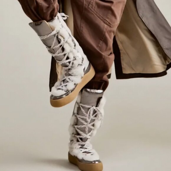 NEW Free People Wilder Mukluk Boots - Leather For Women 1125  8m4 - Picture 8 of 8